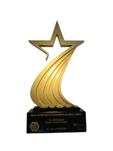 2024 award — Outstanding Nail Prosthesis Specialist of the Year, Dorin Darvish, dorinbeauty